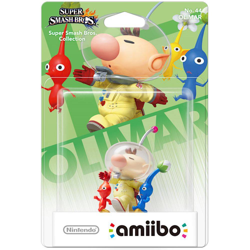 Amiibo Super Smash Bros - Olimar No.44 Amiibo Super Smash Bros - Olimar No.44